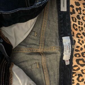 Torrid Women's Blue Boyfriend Jeans